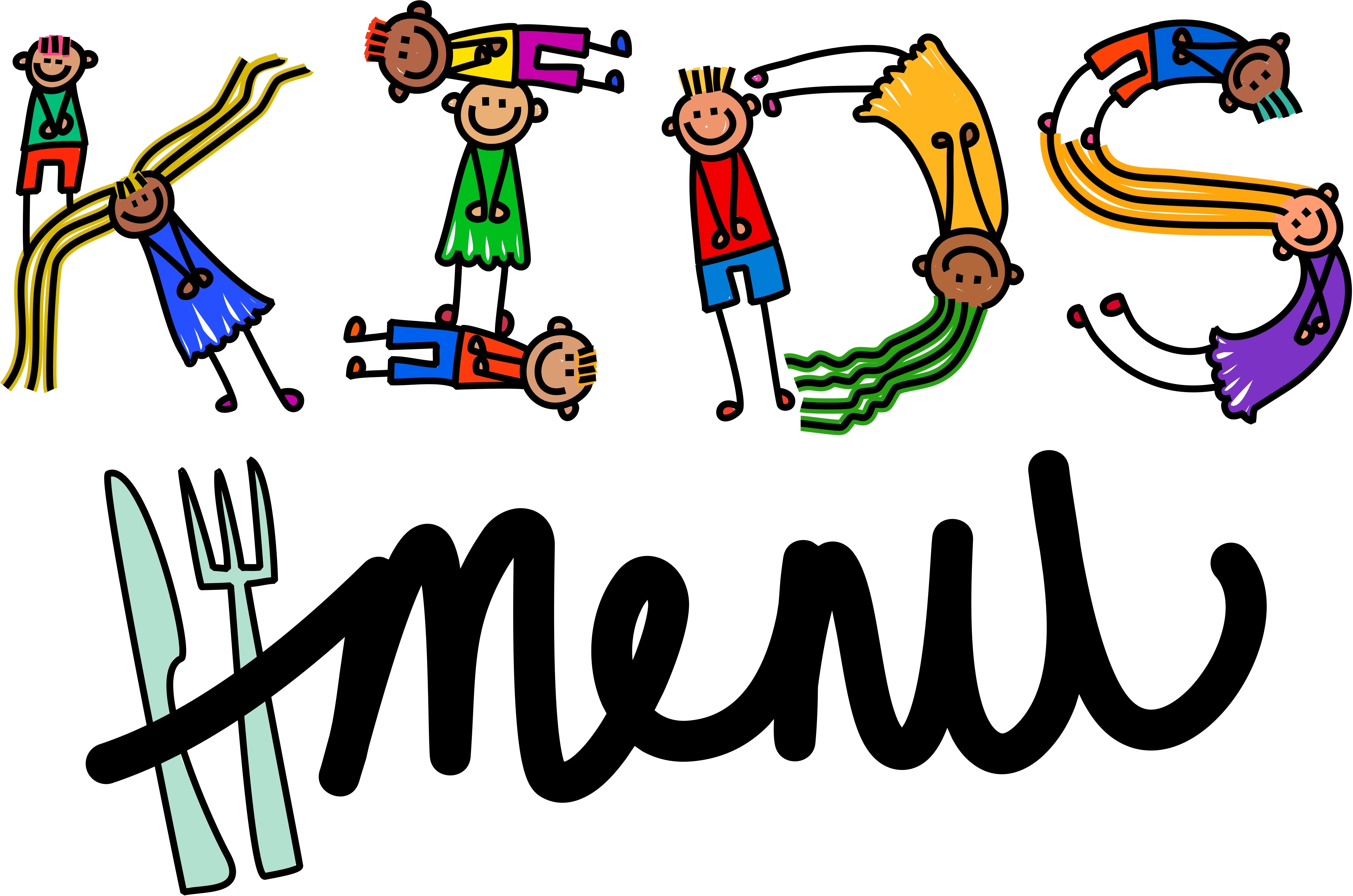 Kids Menu Title Text